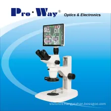 Professional LCD Digital Screen Zoom Stereo Microscope